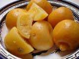 Moroccan Cuisine: a recipe for pickled lemon