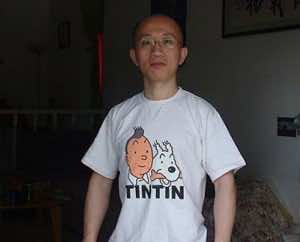 Image provided by Zeng Jinyan shows her husband, Chinese dissident Hu Jia, at their home in Beijing on June 27, 2011 (Zeng Jinyan-AFP-File, Zeng Jinyan)
