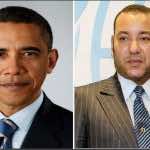 Moroccan King, Mohammed VI AND US President Barack Obama