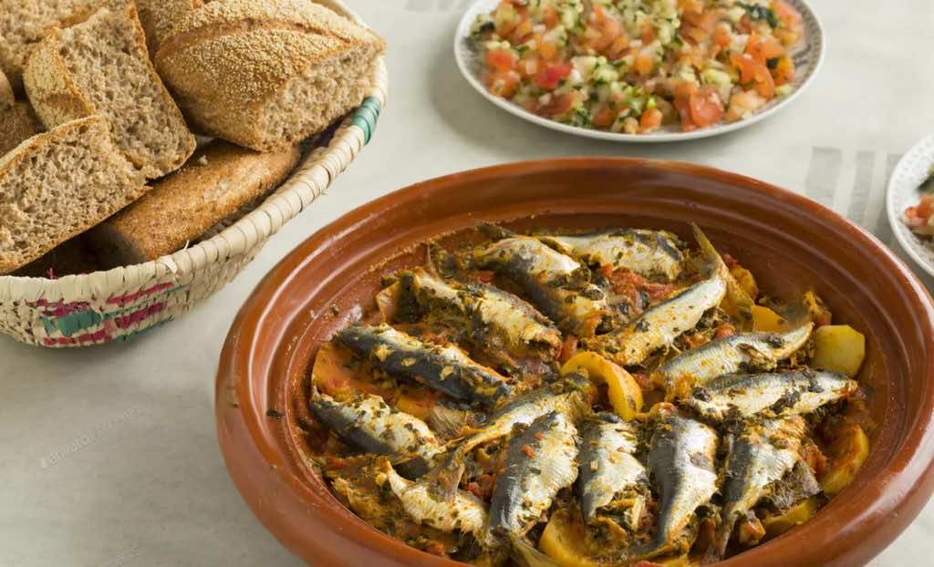 Moroccan Cuisine: a Recipe for Sardines with Vegetables