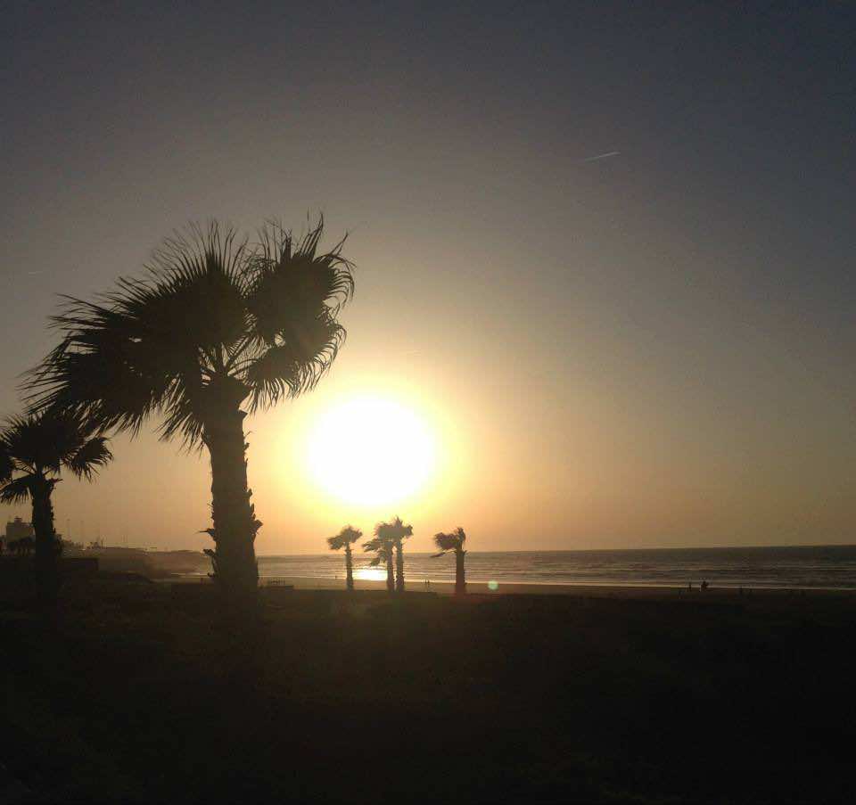 Sunset in Morocco