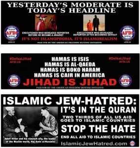 Shocking anti-Islam ad campaign coming to MTA buses, subway stations