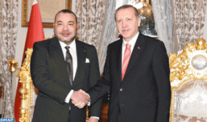 king Mohammed VI With Turkish President Recep Tayeb Erdogan