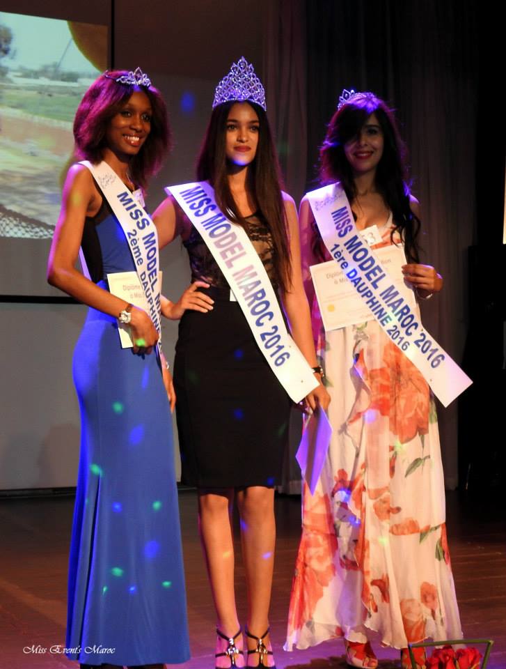 Fatima Zahra Ouassfi Crowned Miss Model Morocco 2016