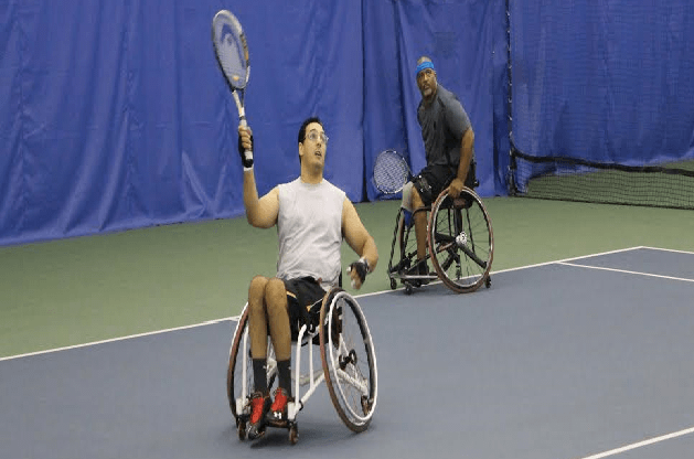 Moroccan Shot in US Last Year Becomes First Moroccan Wheelchair Tennis Player.