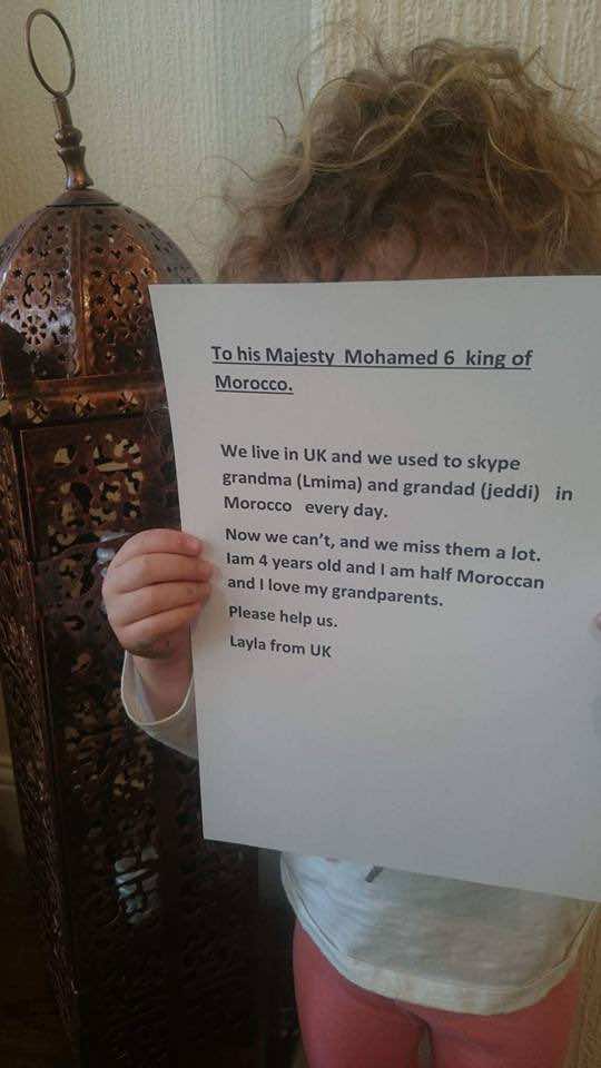 British-Moroccan 4-year-old Asks King Mohammed VI to Lift Ban on VoIP Services