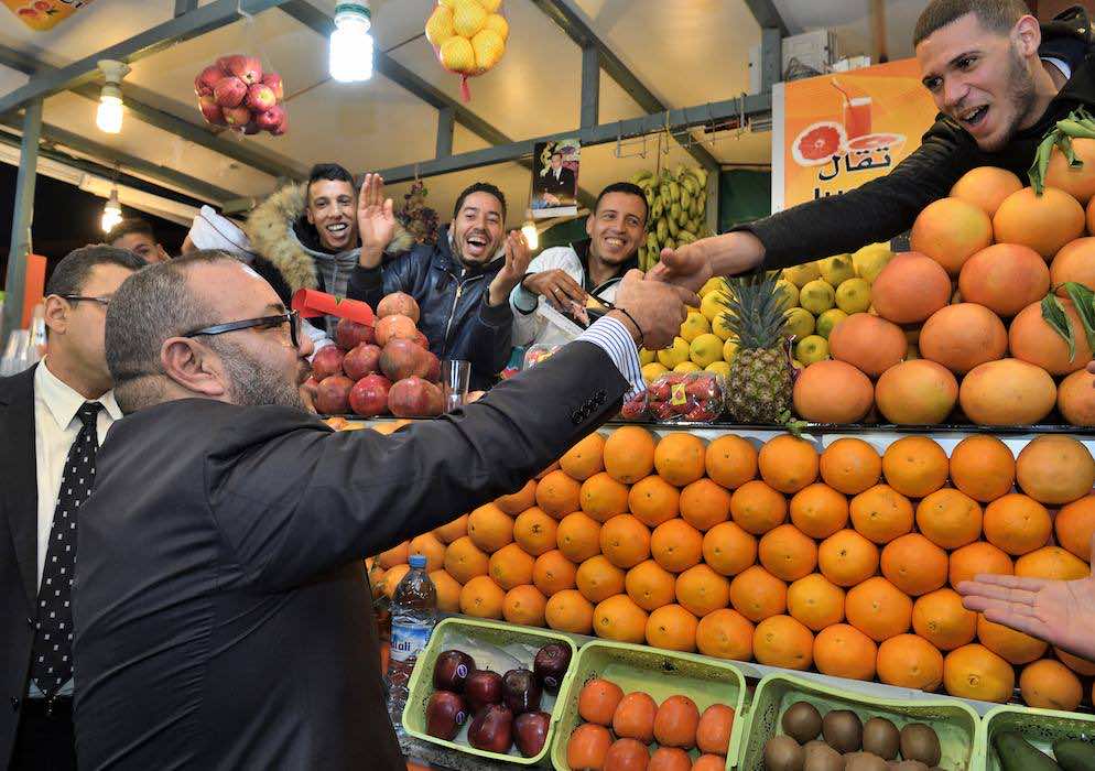 King Mohammed VI Visits Restored Historical Sites in El Mellah Neighborhood in Marrakech