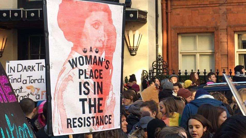Signs, Signs, Everywhere are Signs: The Art of the Women’s Global March
