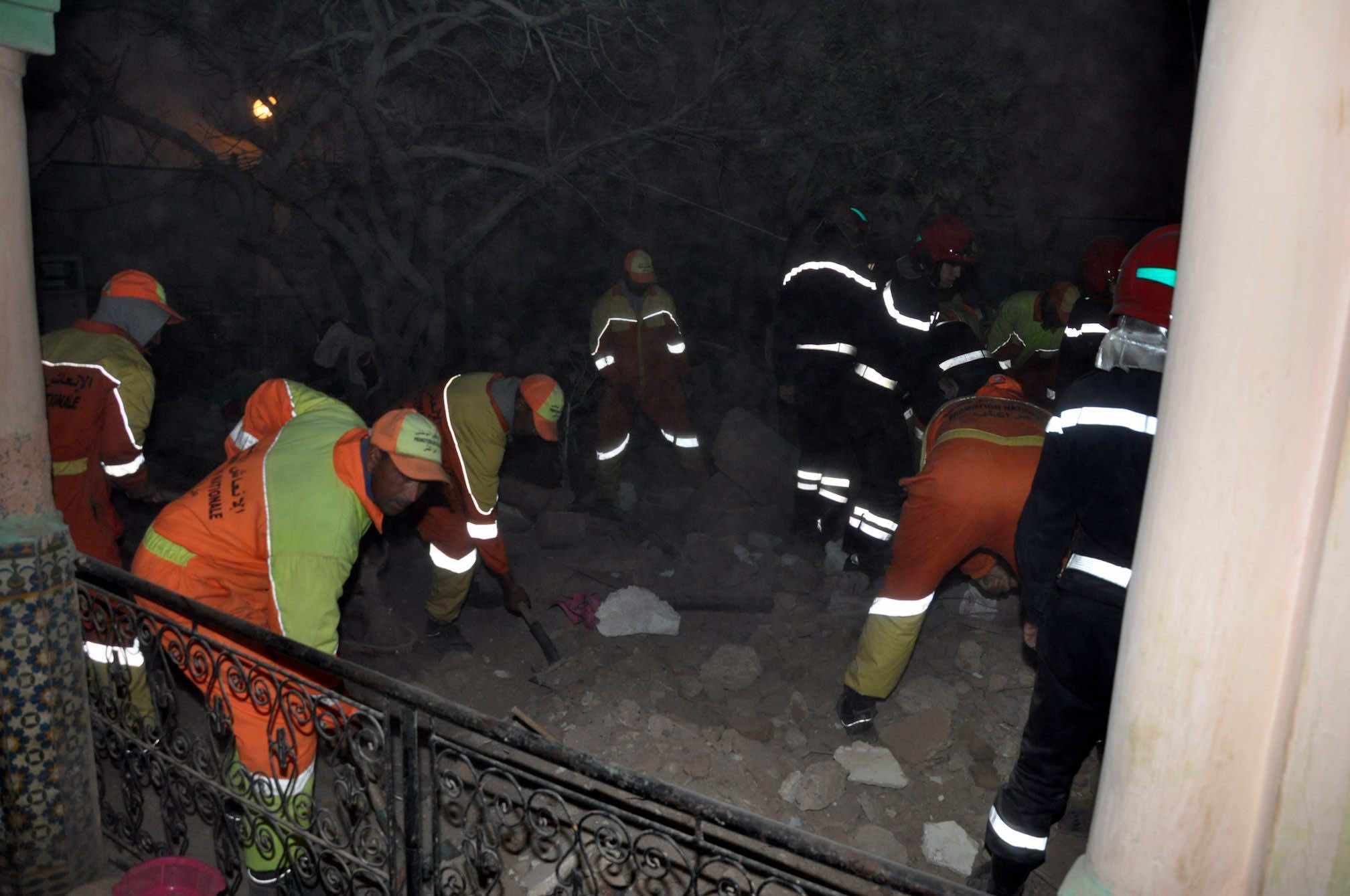 A Family of Three Killed After House Collapse in Marrakech