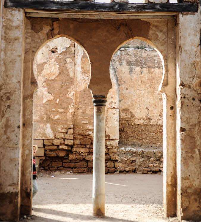 Chella ruins, Rabat Morocco