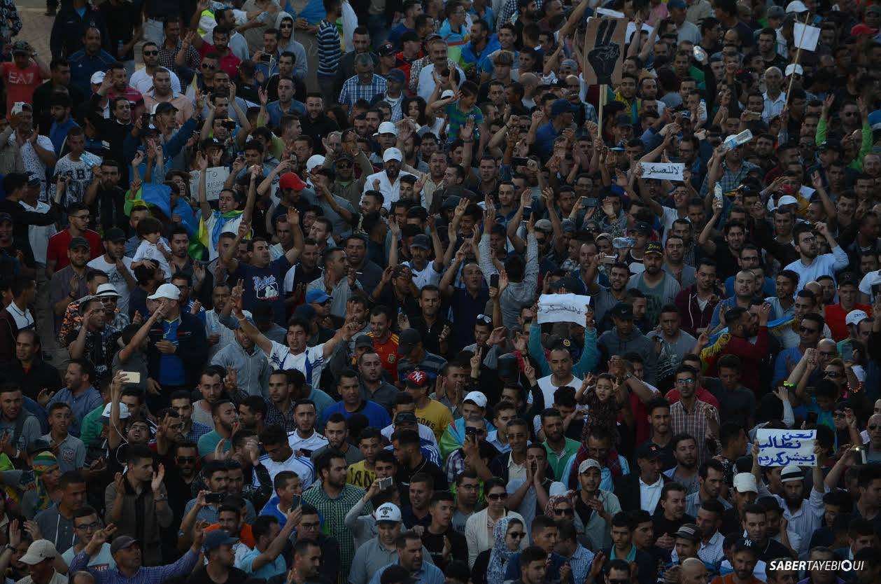 Rif Protestors Come Out Against Separatism Claims 'Morocco Is Our Home, Rif Is Our Pride'