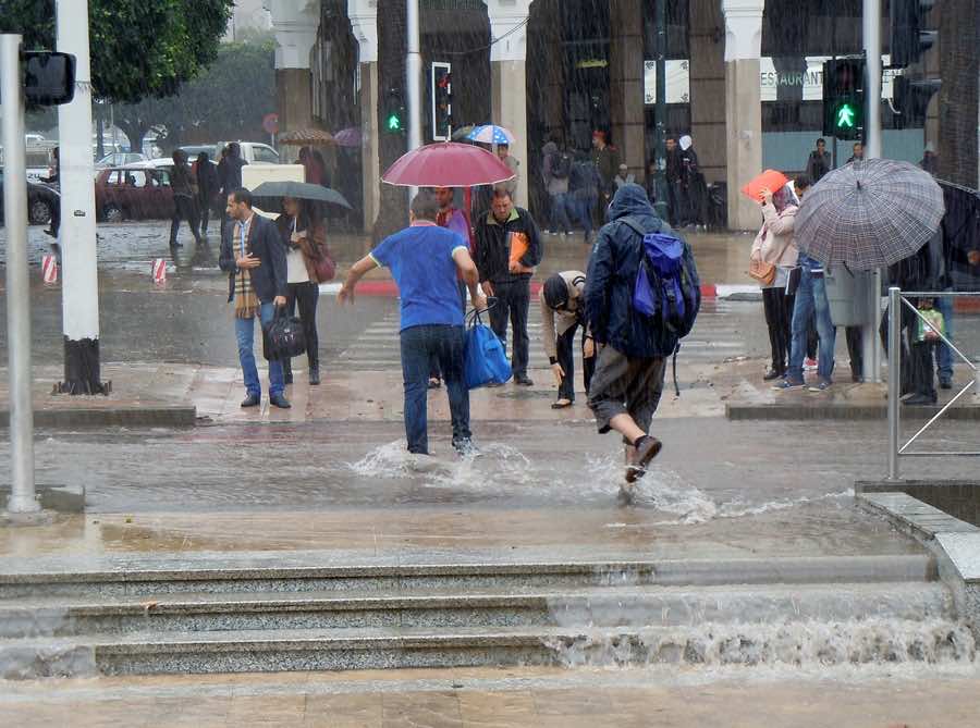 Weather Alert: Heavy rain and Thunderstorms Across Morocco by Monday