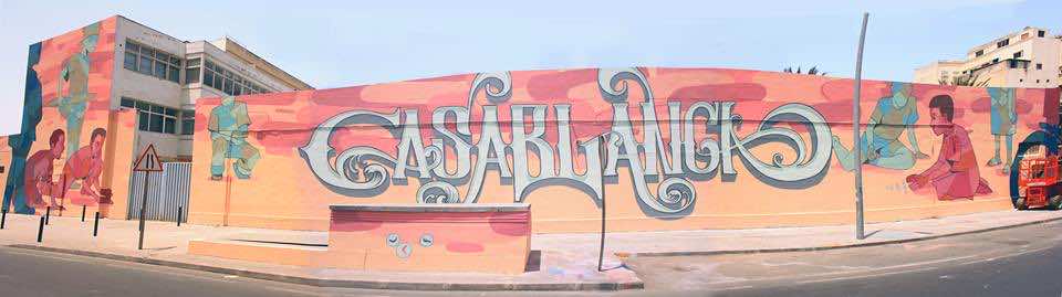 Artists Turn Casablanca’s Walls into Art Murals