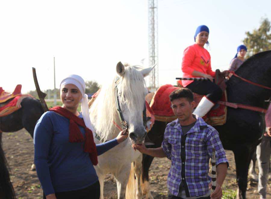 Afrae Benbih, a Woman ‘Teborida’ Horseback Rider, Steals the Show in Sidi Kacem