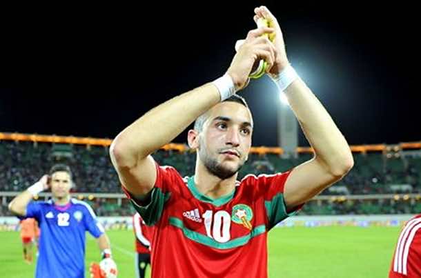 Image result for hakim ziyech morocco
