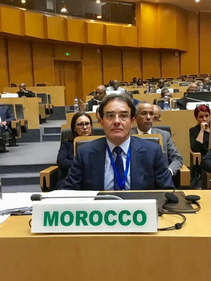 The Moroccan Minister Delegate to the Minister of Foreign Foreign Affairs, Abdelkrim Benatiq