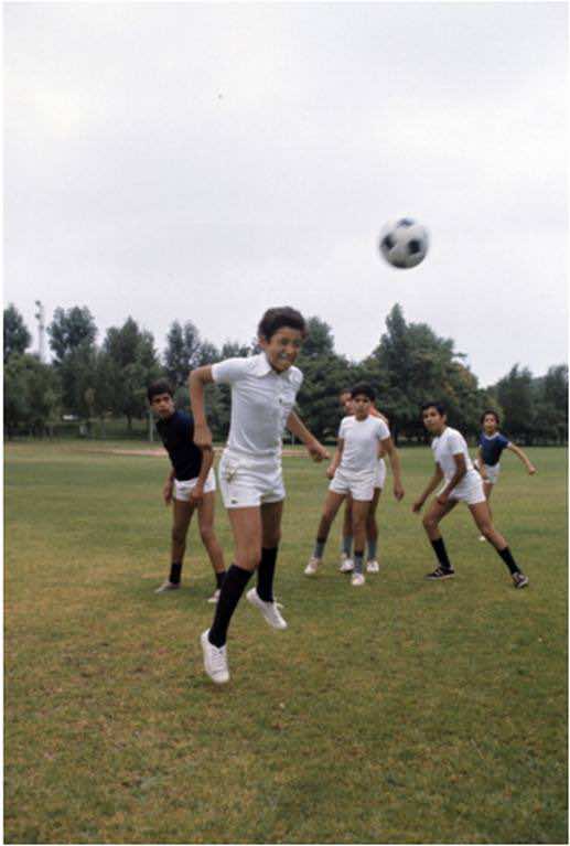 King Mohammed VI, football