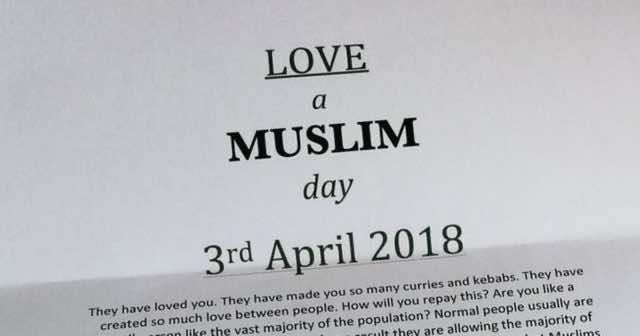 'Love a Muslim Day' Turns Table on 'Punish a Muslim Day' Letter