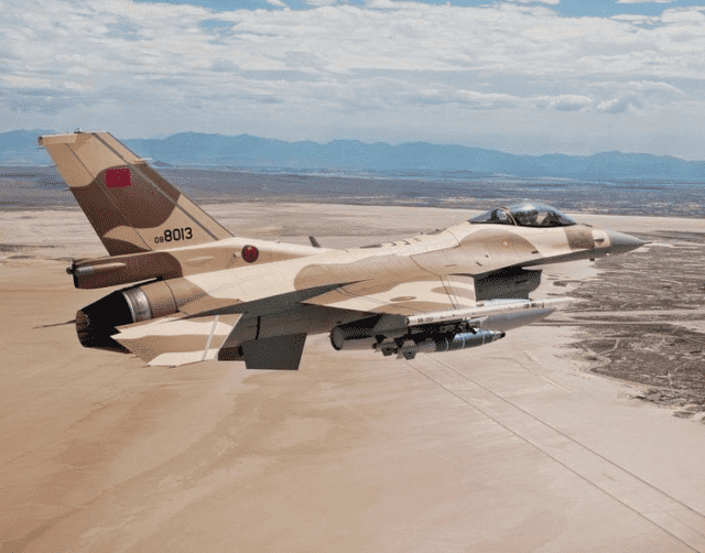 المغرب يخطط لشراء 12 مقاتله F-16V Viper  جديده احاديه المقعد من الولايات المتحده  F16-fighting-falcons-640x502