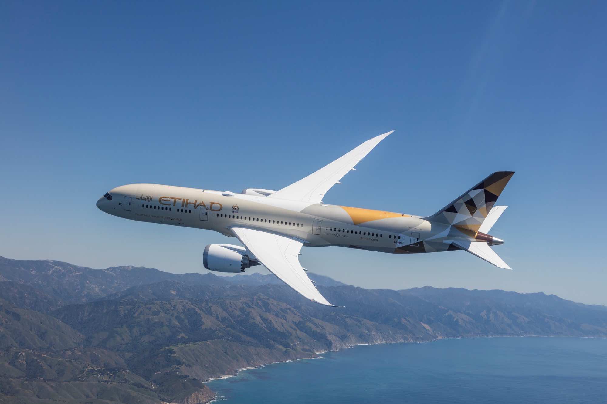 etihad airways to operate boeing 787 dreamliner from abu dhabi
