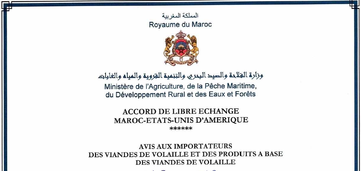 morocco agriculture