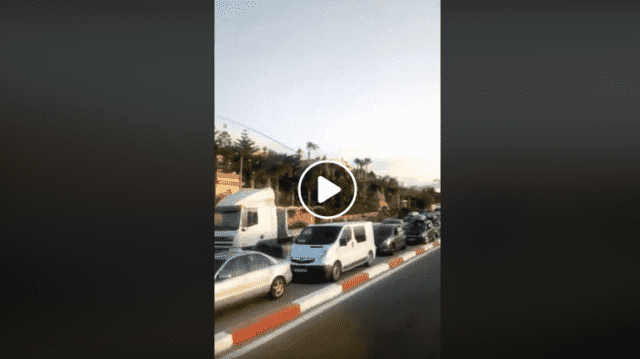 Video: Travelers at Tangier Med Port Stuck in Traffic for 24 Hours