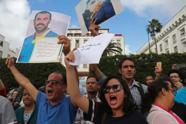 MOROCCO-UNREST-TRIAL-DEMO-POLITICS-SOCIAL Moroccan Activists Launch an Petition Requesting Pardon for Rif Activists