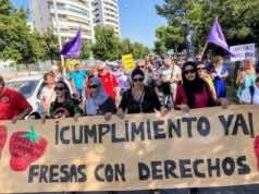 Spaniards Rally in Huelva to Condemn Sexual Assaults Against Moroccan Farmers