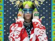 Billie Eilish Styles Wydad Jacket, Arabic-Inspired Rings in Vogue Shoot