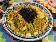 lamb and vegetable couscous