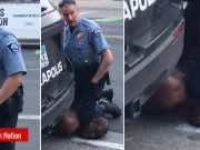 Police officer Derek Chauvin, captured on video kneeling on the neck of George Floyd