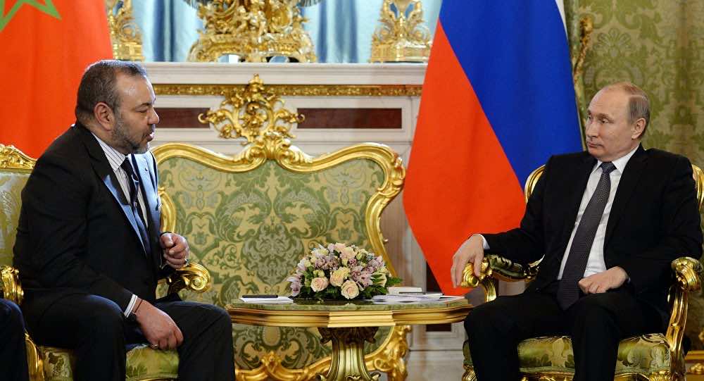 Russia-Morocco: Putin Congratulates King Mohammed VI on Throne Day