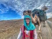 Adventurer Alice Morrison Finds Dinosaur Tracks in Moroccan Expedition