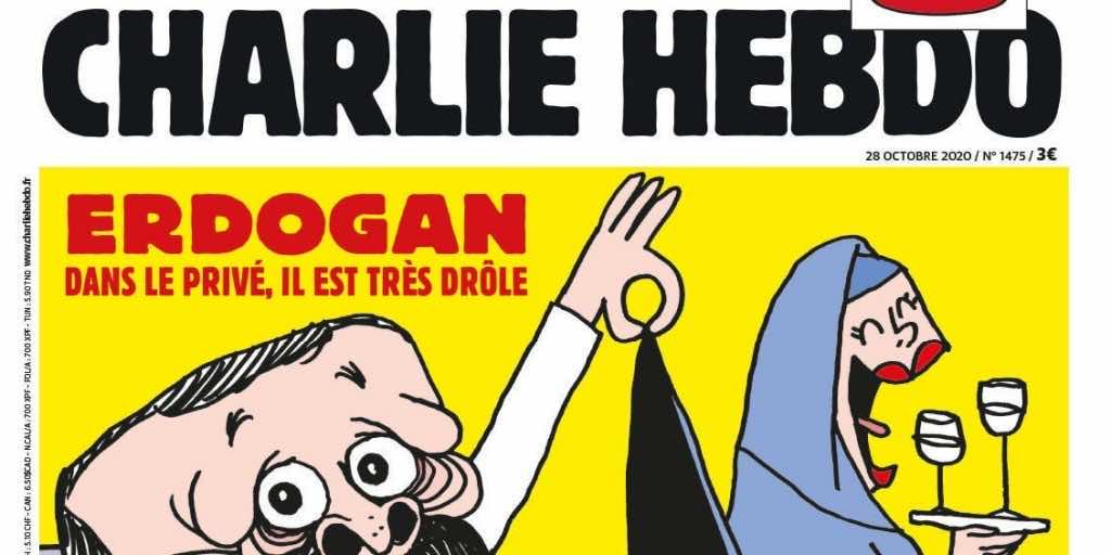 Turkey to Take Legal Action Against Charlie Hebdo for Erdogan Cartoon