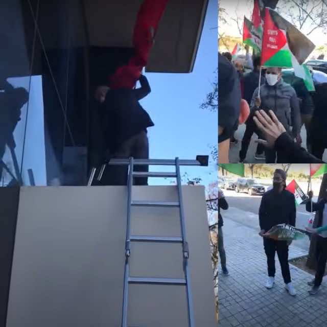 Polisario supporters storm Moroccan consulate general Polisario Supporters Storm Moroccan Consulate General in Valencia