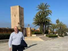Israel’s Envoy to Morocco David Govrin Enjoys Stroll in Sunny Rabat