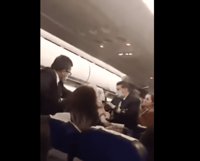Passengers Fight Over Storage Space On Board Tunisair Plane