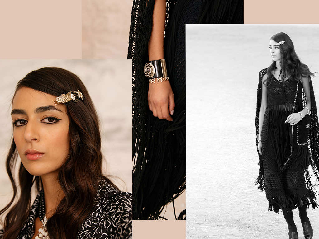 British-Moroccan Model Nora Attal Stuns at Chanel Show in France