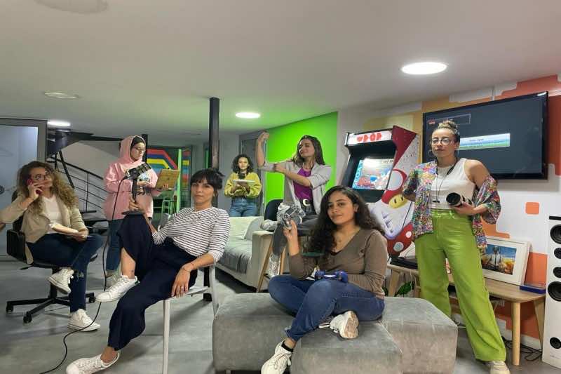 The JATwJABT team. Credit: Meryem Ait Aghnia