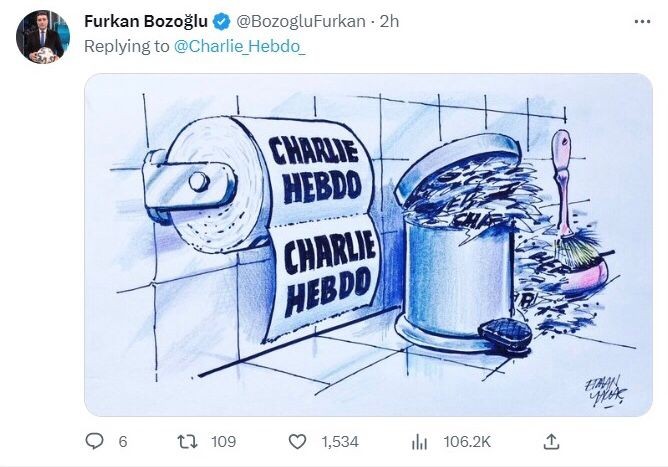 French Magazine Mocks Turkiye-Syria Earthquake in Insensitive Drawing