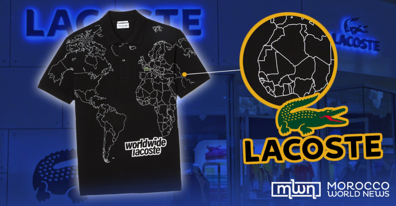 Moroccans Call for Boycotting Lacoste Over Divided Moroccan Map Design