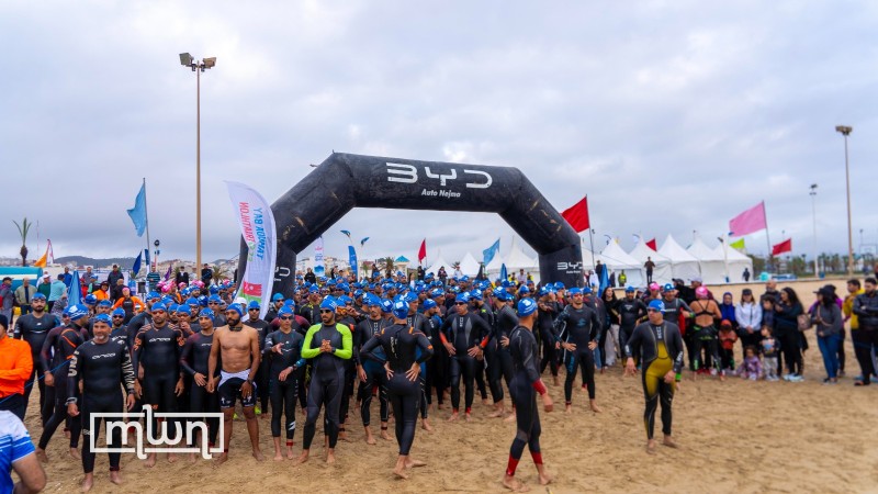 Tamuda Bay Eco Triathlon swimming segment