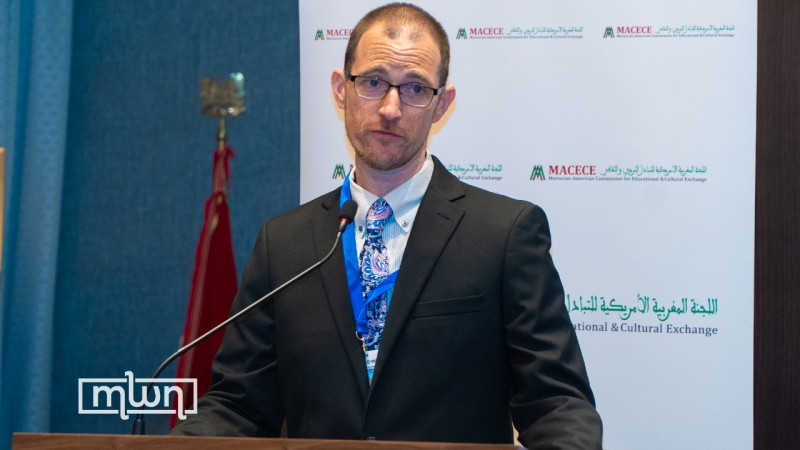 Nick Barnett, Public Affairs Officer at the US Embassy in Rabat