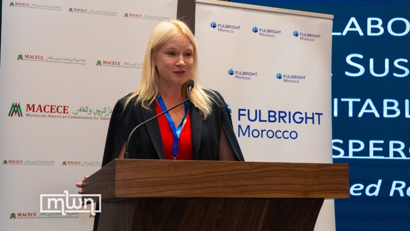 Rebecca Geffner, Executive Director of the Moroccan American Commission for Educational & Cultural Exchange (MACECE),&nbsp;