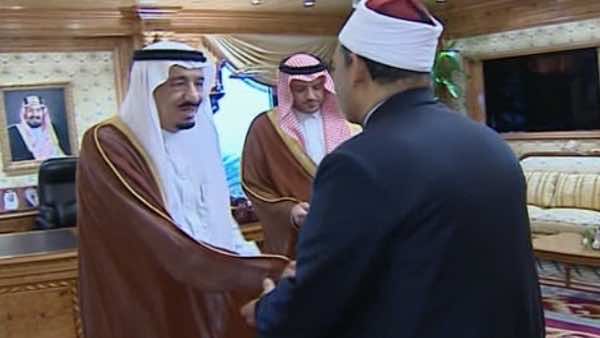 Head of Egypt’s Al-Azhar meets with crown prince in Riyadh