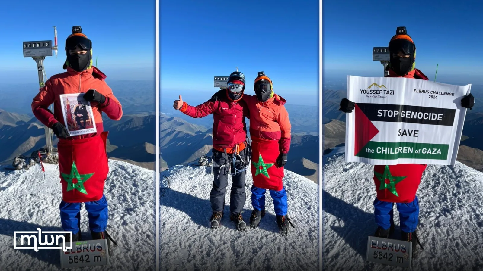 13-Year-Old Moroccan Climber Youssef Tazi Conquers Mount Elbrus