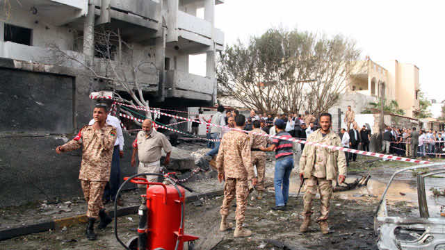 Libya faces tough test over French embassy attack