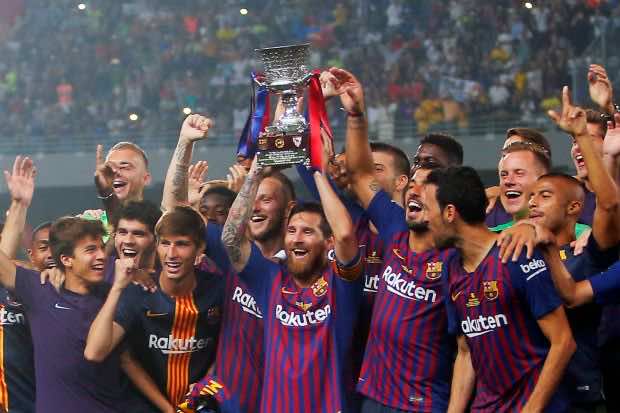 Spanish Super Cup: Barcelona Bests Sevilla 2:1 in Tangier