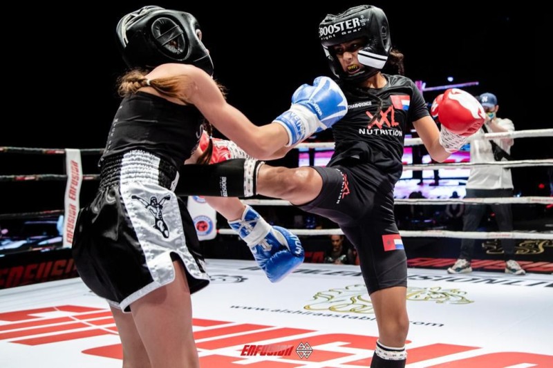 Amira Tahri on the Ring