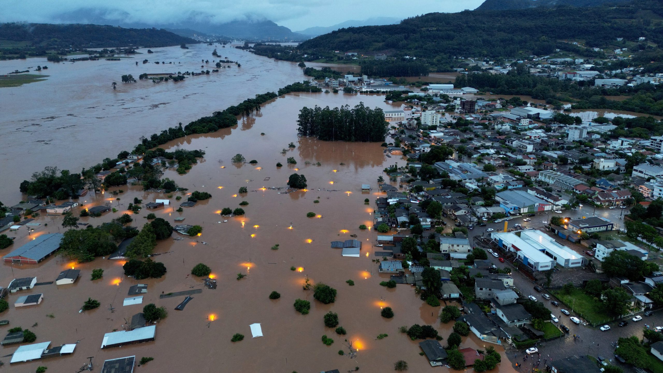 66 Dead as Devastating Floods and Landslides Ravage Southernmost Brazil